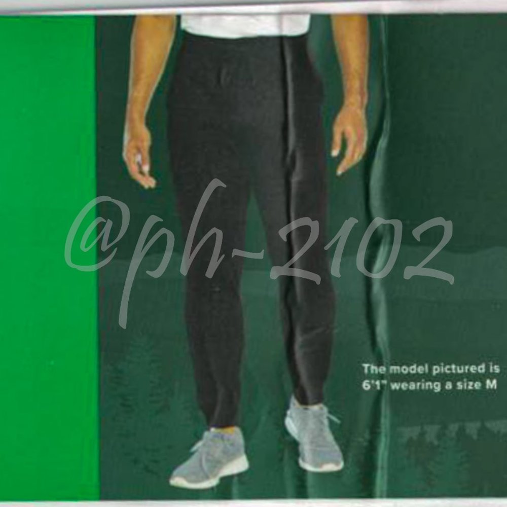 Orvis Men Luxe Fleece Jogger in BLACK‎  L XL XXL